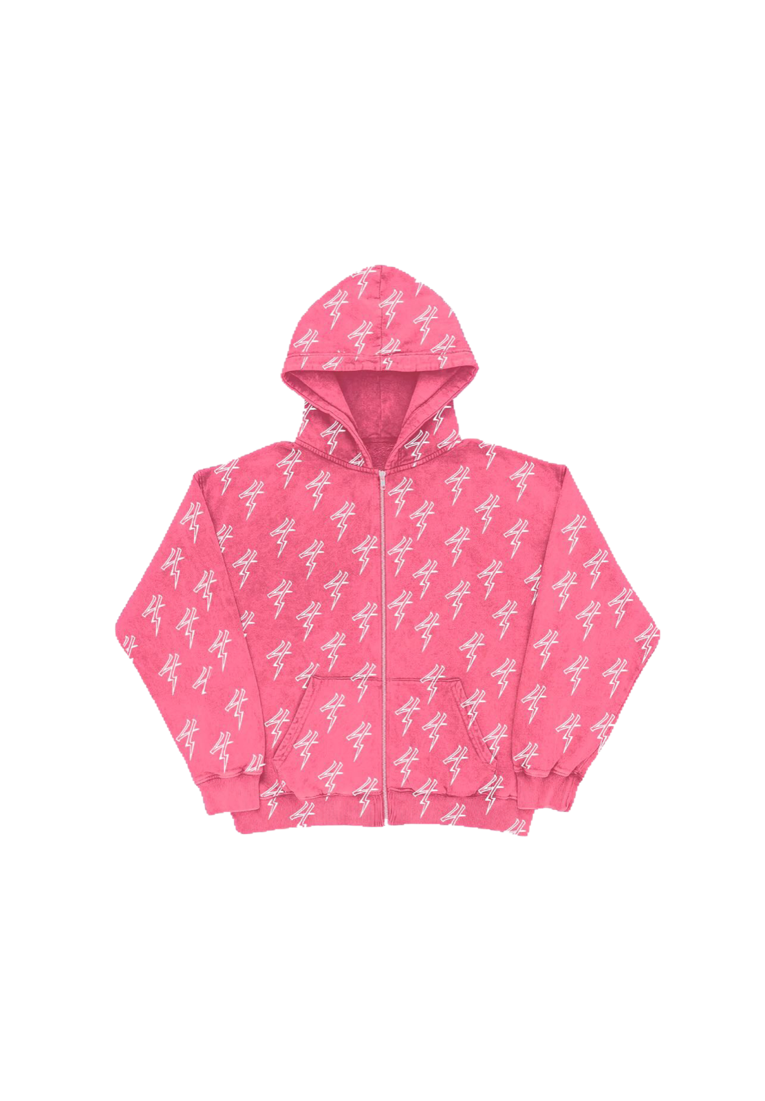 FOURS zip up (pink)